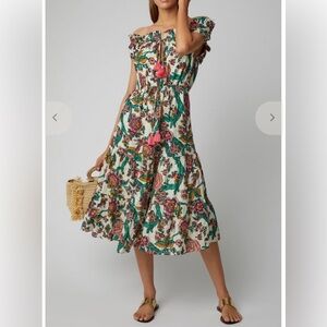 FIGUE NWT Gianna Short Dress Floral Print Small